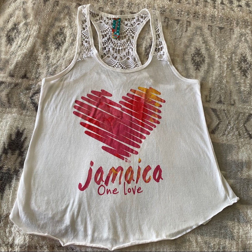 Pink Pineapple Heart tank top!